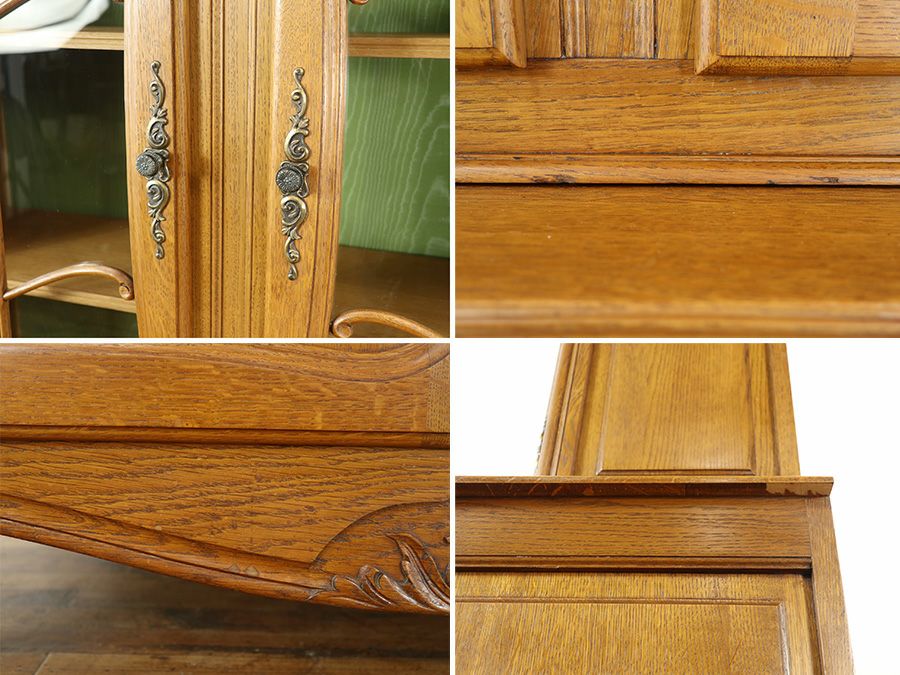 アンティーク家具 ロココキャビネット 65381