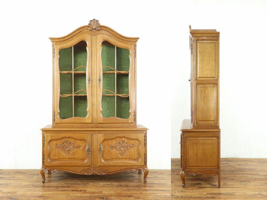 アンティーク家具 ロココキャビネット 65381