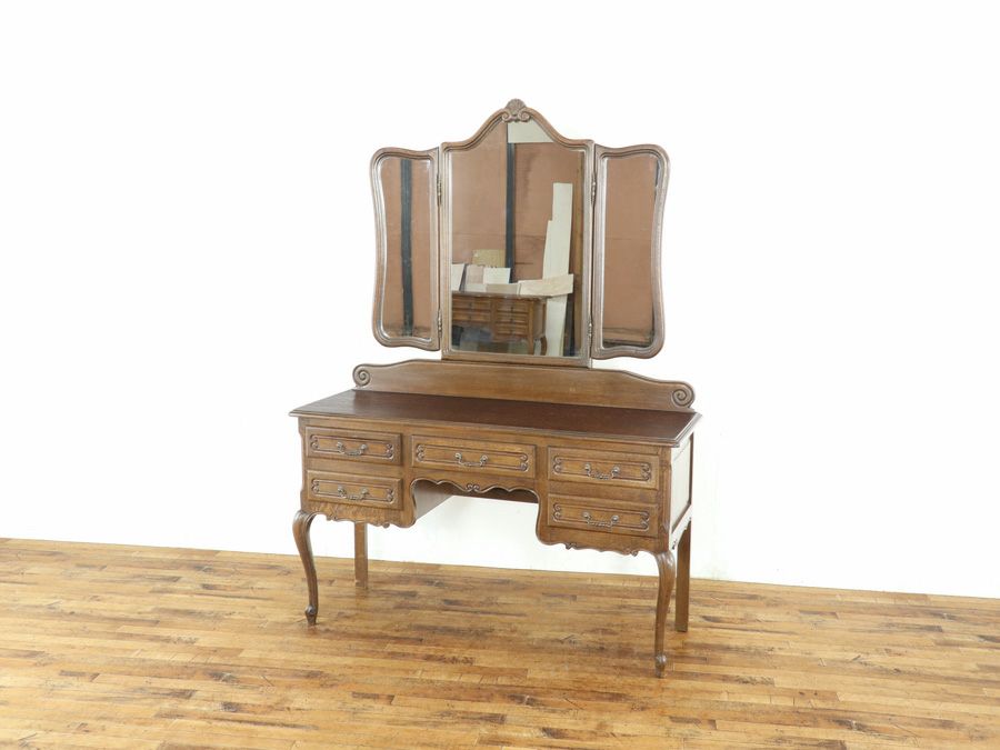 アンティーク家具 猫脚ドレッサー 65328