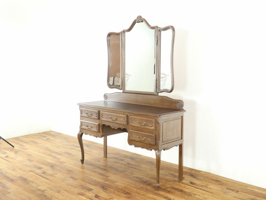 アンティーク家具 猫脚ドレッサー 65328