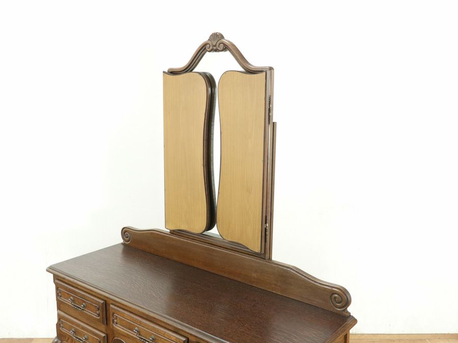 アンティーク家具 猫脚ドレッサー 65328