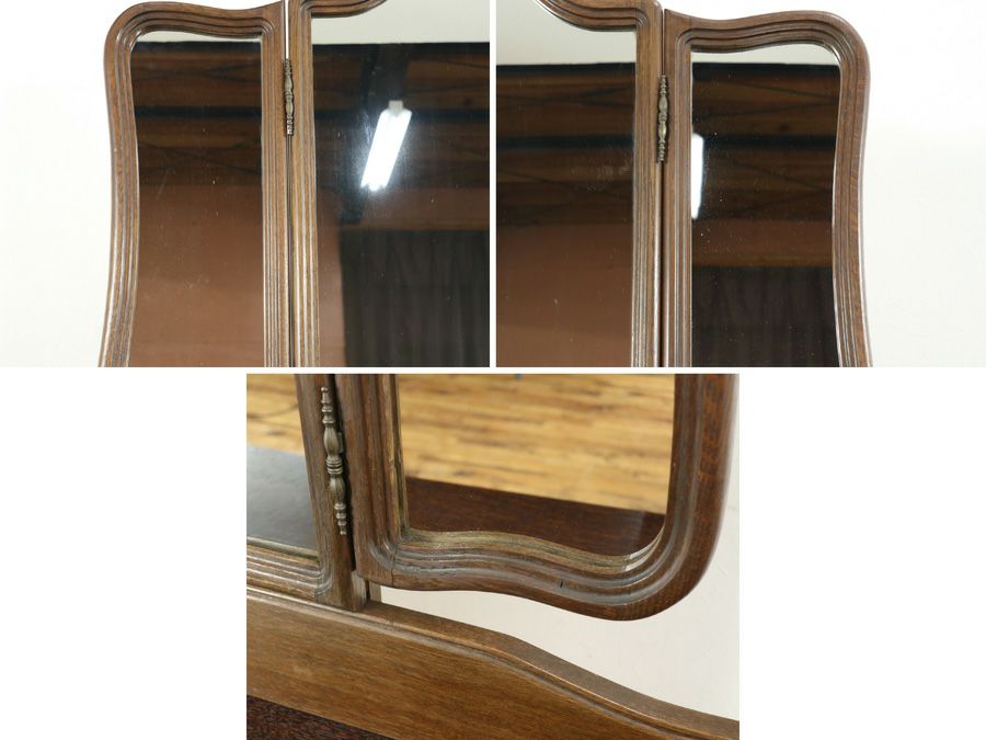 アンティーク家具 猫脚ドレッサー 65328