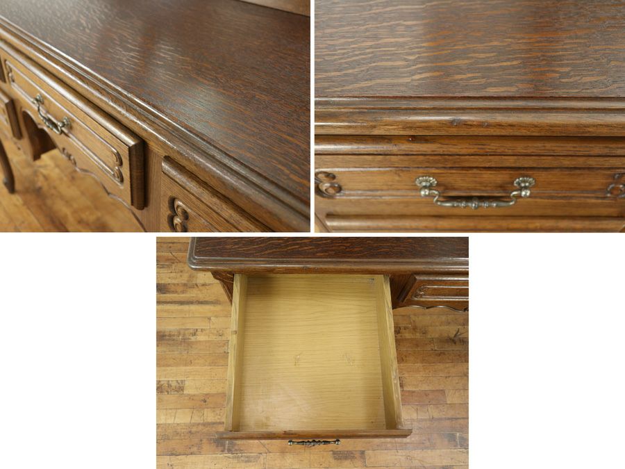 アンティーク家具 猫脚ドレッサー 65328