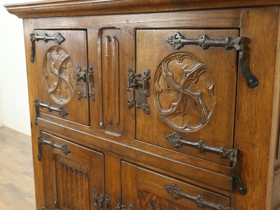 アンティーク家具 キャビネット 65332