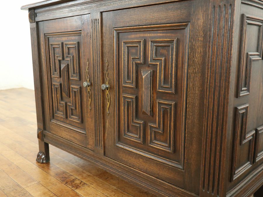 アンティーク家具 キャビネット 65450