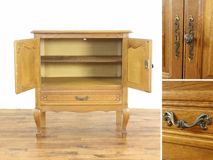 アンティーク家具 キャビネット 65392