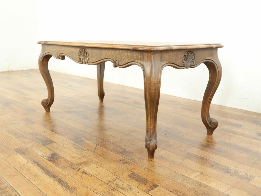 やや深めのお色 猫脚コーヒーテーブル 65370 | アンティークフレックス