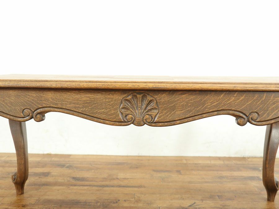 やや深めのお色 猫脚コーヒーテーブル 65370 | アンティークフレックス