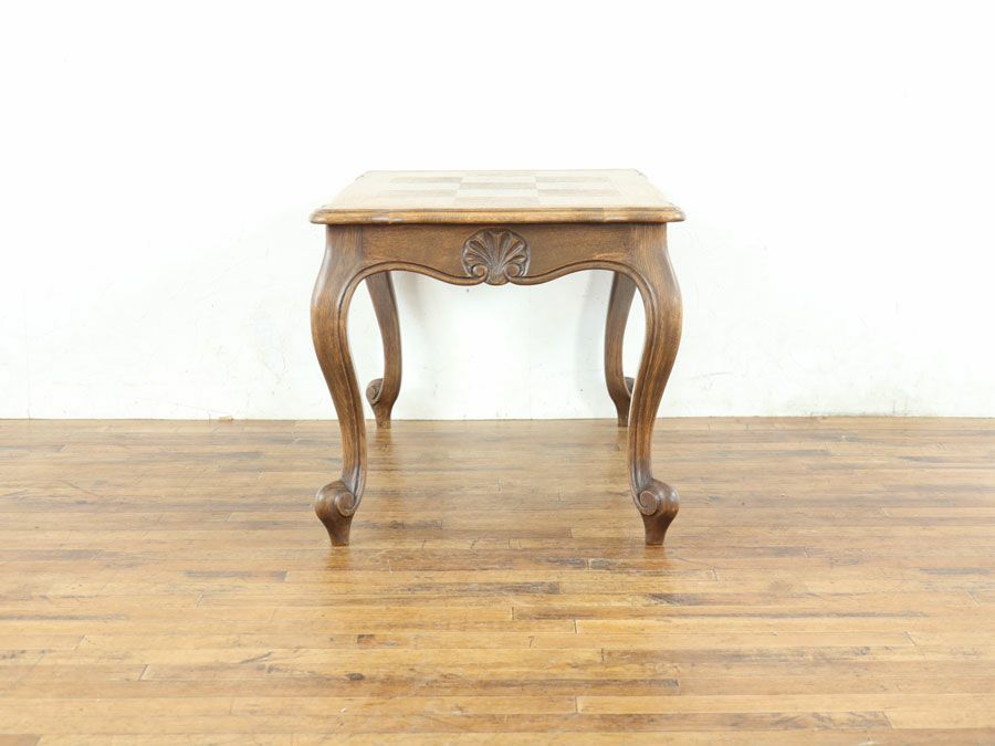 やや深めのお色 猫脚コーヒーテーブル 65370 | アンティークフレックス