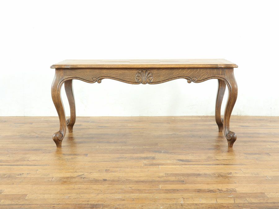 やや深めのお色 猫脚コーヒーテーブル 65370 | アンティークフレックス