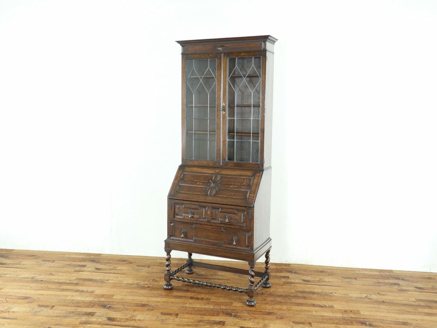アンティーク家具 ブックビューロー 80383