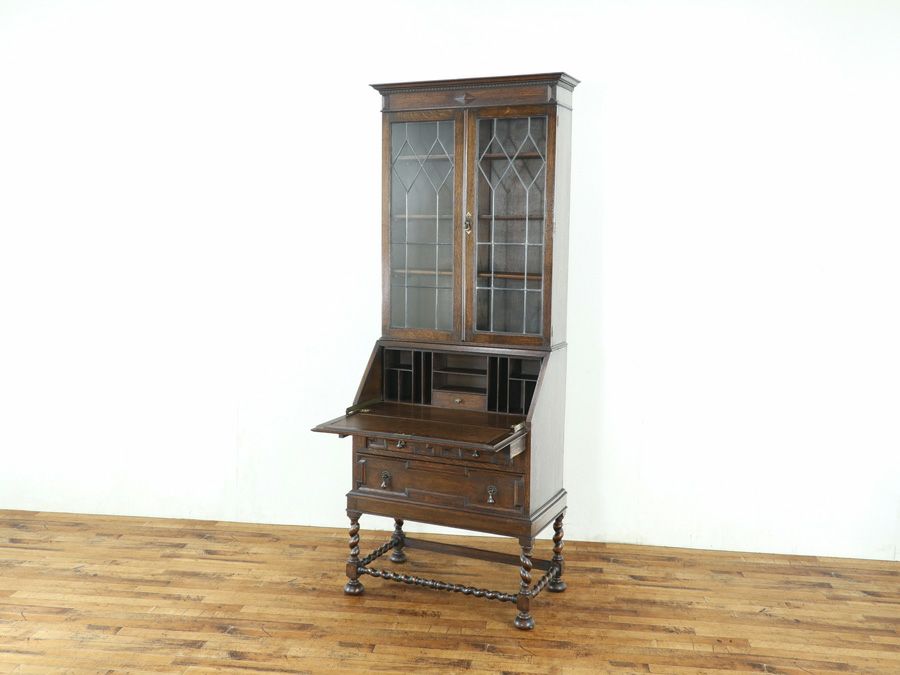 アンティーク家具 ブックビューロー 80383