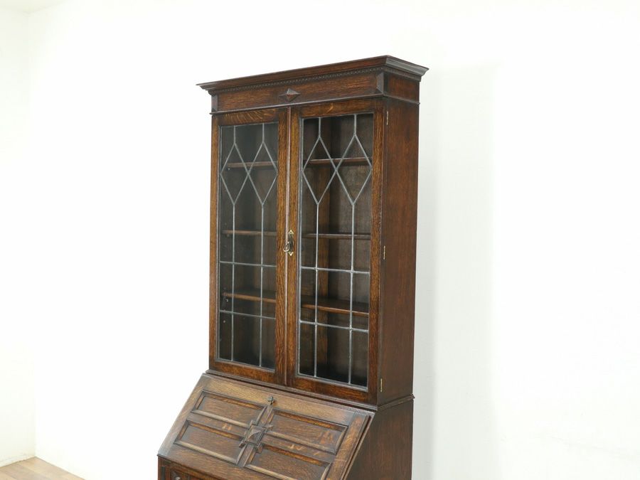 アンティーク家具 ブックビューロー 80383