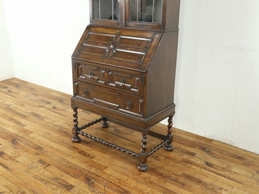 アンティーク家具 ブックビューロー 80383