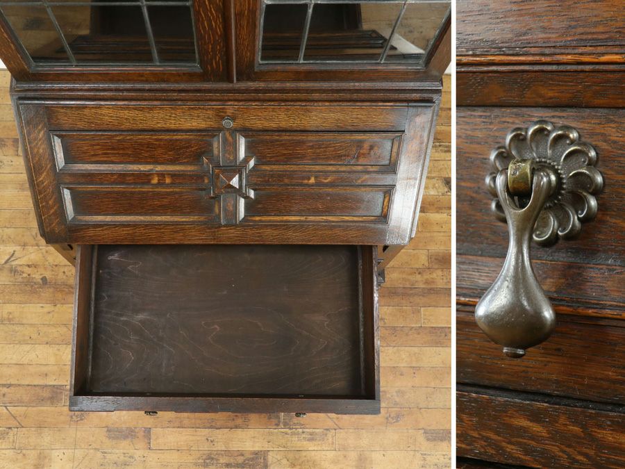 アンティーク家具 ブックビューロー 80383