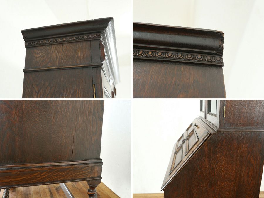 アンティーク家具 ブックビューロー 80383