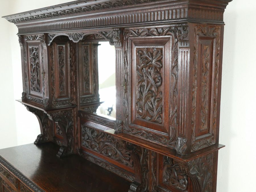 イギリスアンティーク家具 キャビネット 80600