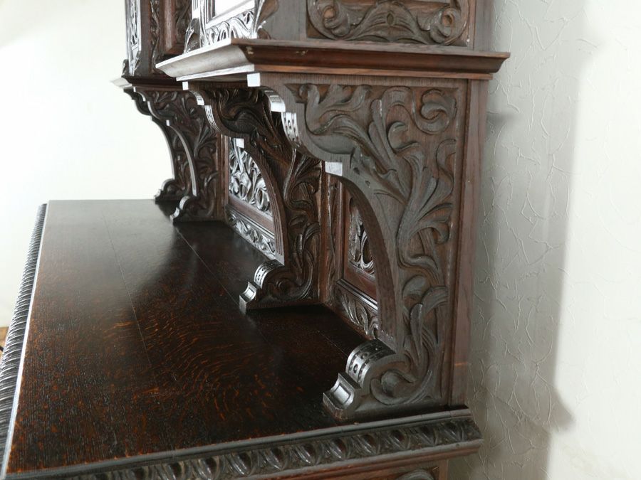 イギリスアンティーク家具 キャビネット 80600