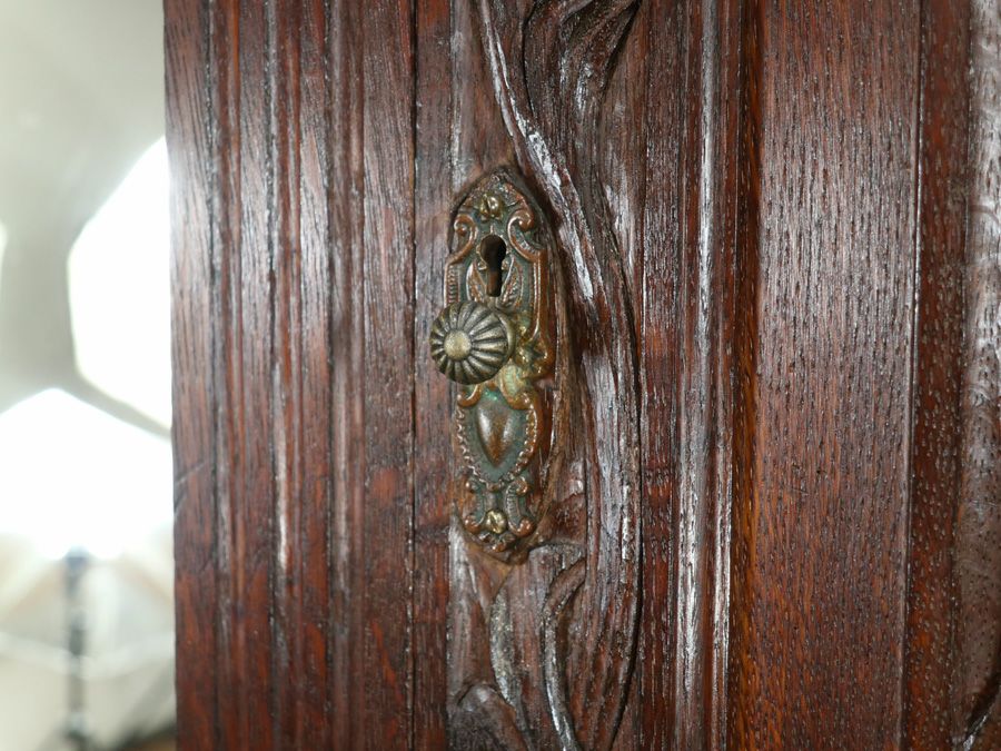 イギリスアンティーク家具 キャビネット 80600