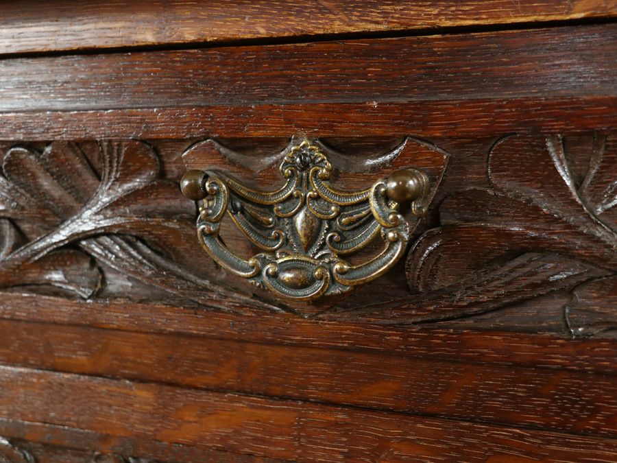 イギリスアンティーク家具 キャビネット 80600