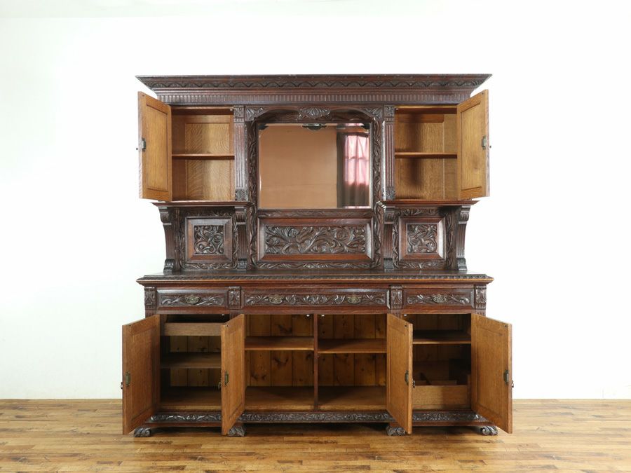 イギリスアンティーク家具 キャビネット 80600