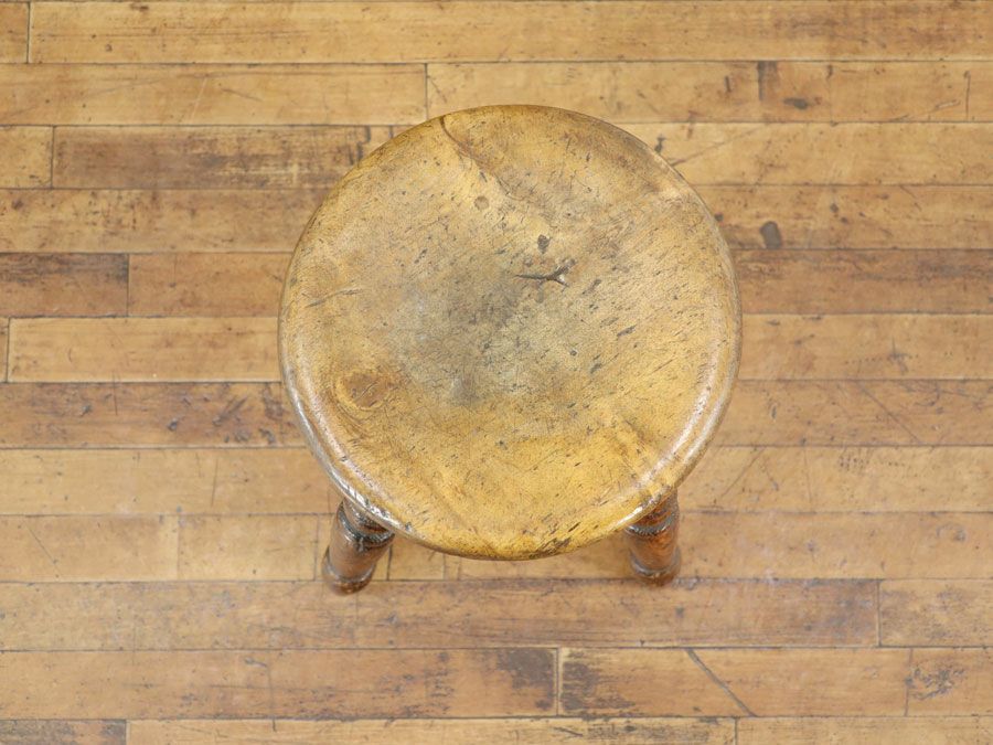 アンティーク家具 スツール 80640