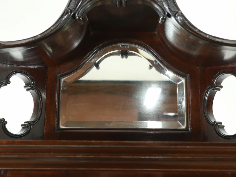 アンティーク家具 コーナーキャビネット 80493