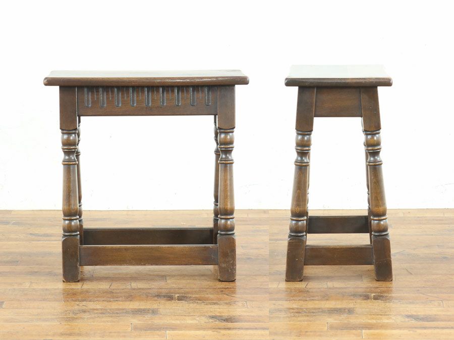 アンティーク家具 スツール 65443