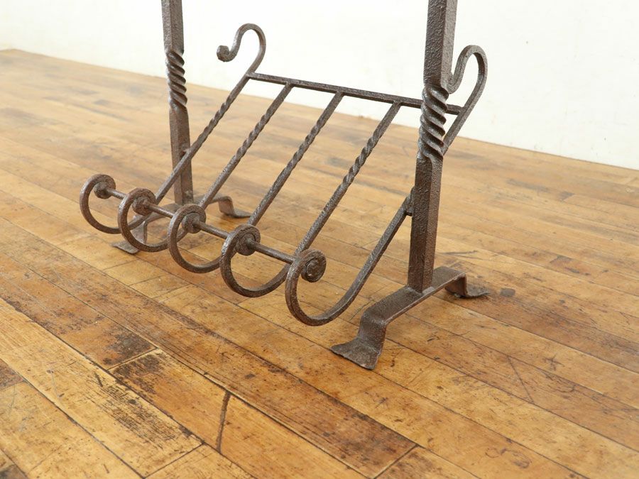 アンティーク家具 マガジンラック 65467