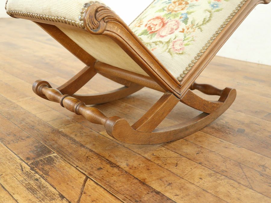 アンティーク家具 オットマン 65469