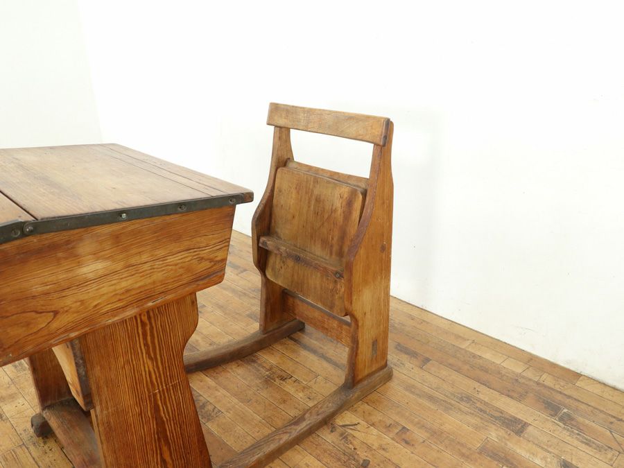 アンティーク家具 スクールデスク 80585