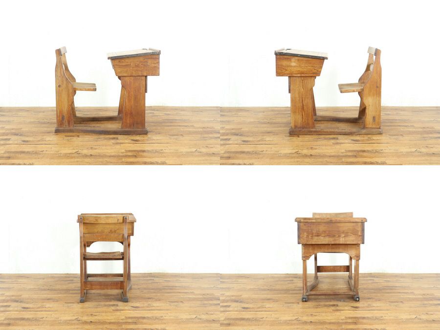 アンティーク家具 スクールデスク 80585
