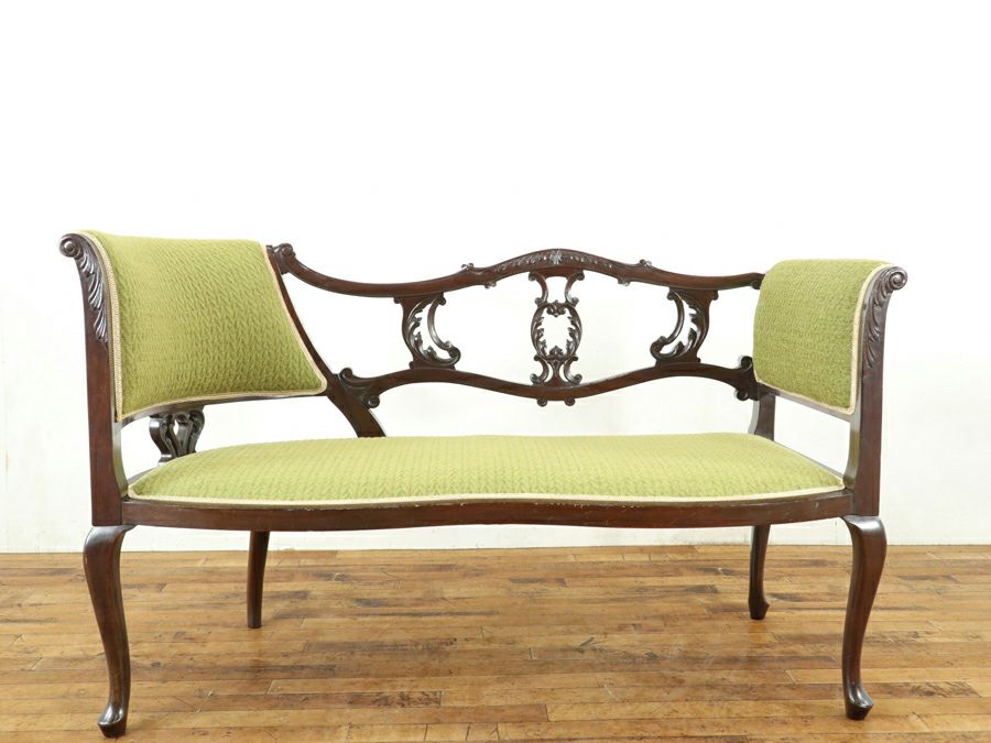 アンティーク家具 張替済セティ 80497