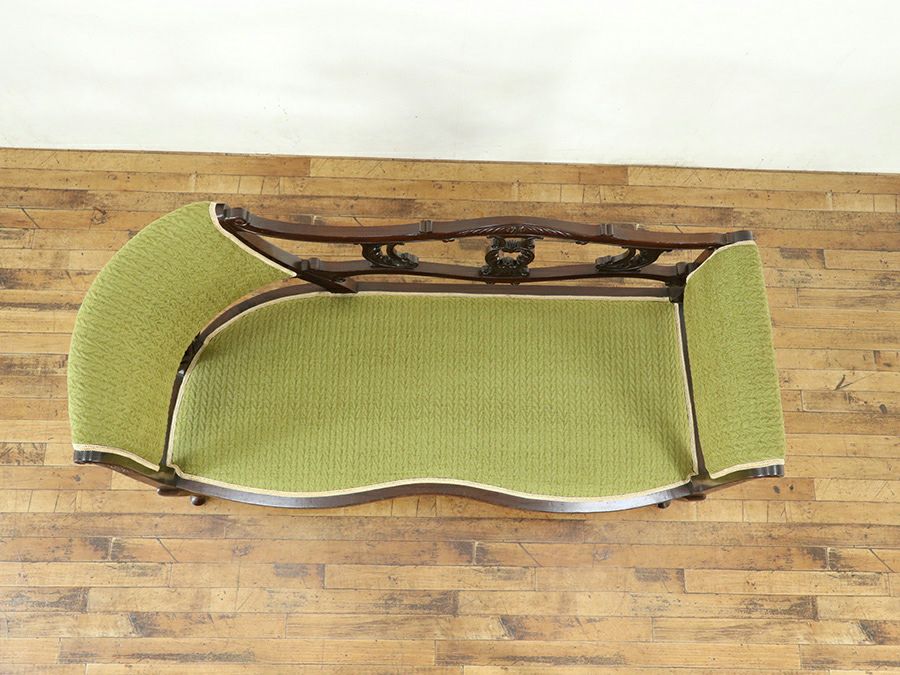 アンティーク家具 張替済セティ 80497