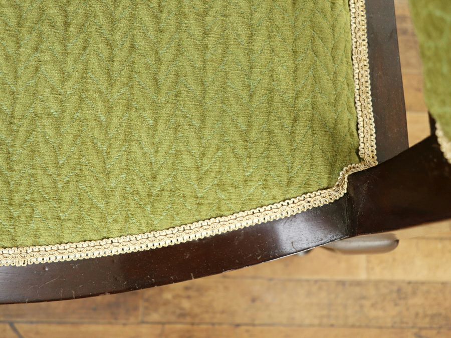 アンティーク家具 張替済セティ 80497