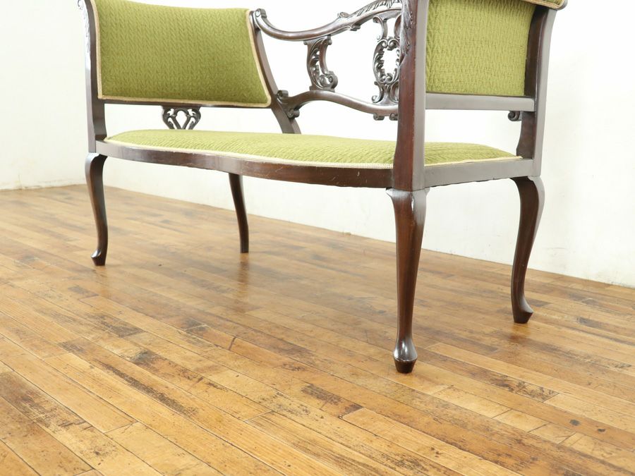 アンティーク家具 張替済セティ 80497