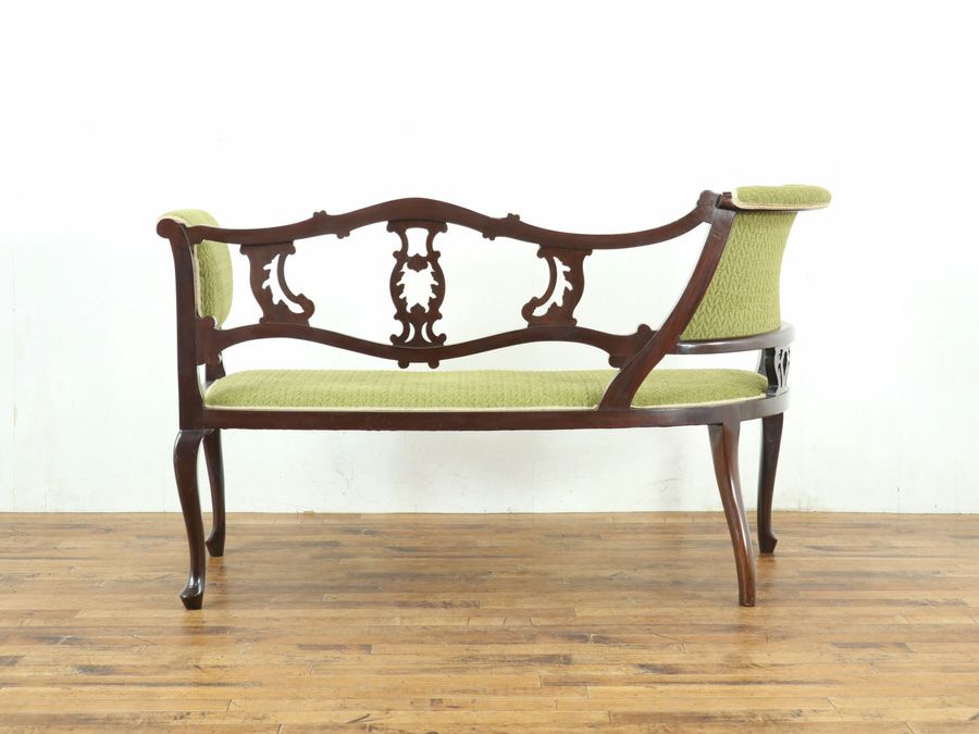 アンティーク家具 張替済セティ 80497