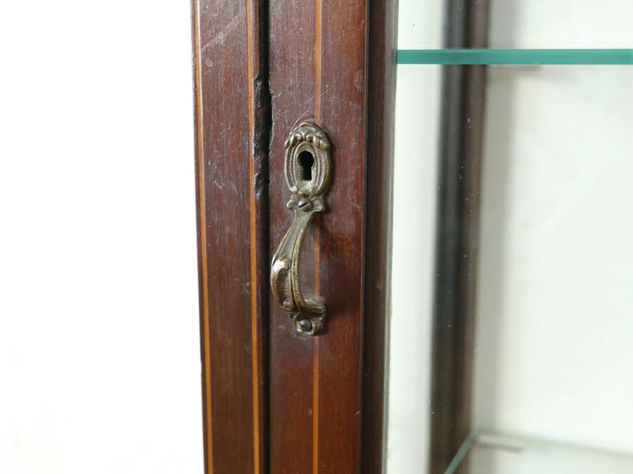 アンティーク家具 張替済ショーケース 80617