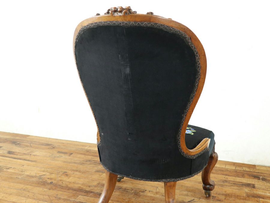 アンティーク家具 プチポワンチェア 80566