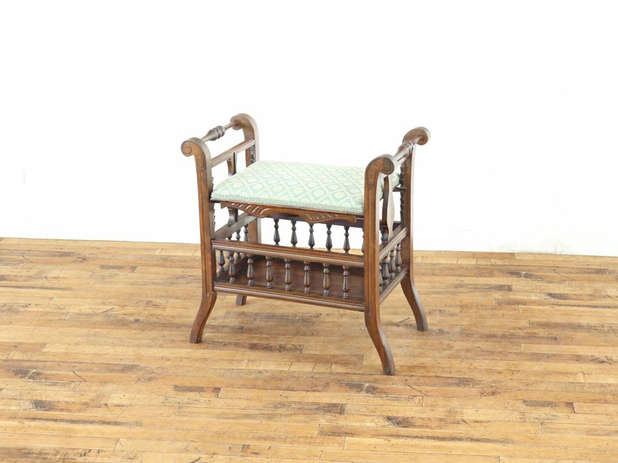 アンティーク家具 ピアノスツール 80666