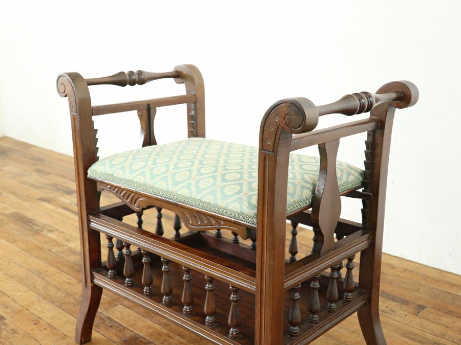 アンティーク家具 ピアノスツール 80666