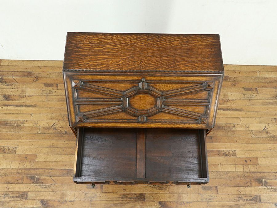 アンティーク家具 ビューロー 80782