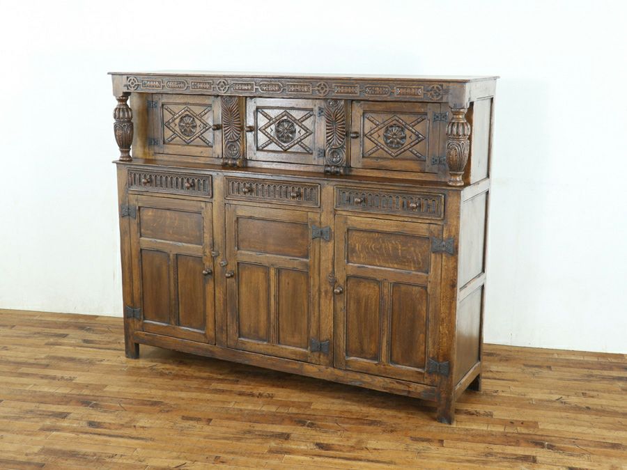 アンティーク家具 コートカップボード 80799