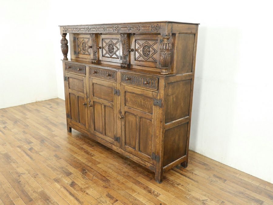 アンティーク家具 コートカップボード 80799