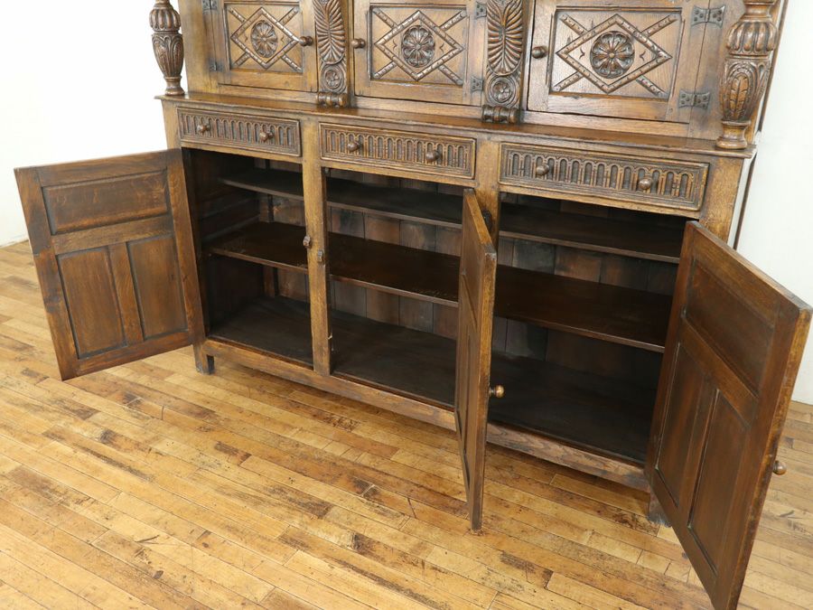 アンティーク家具 コートカップボード 80799