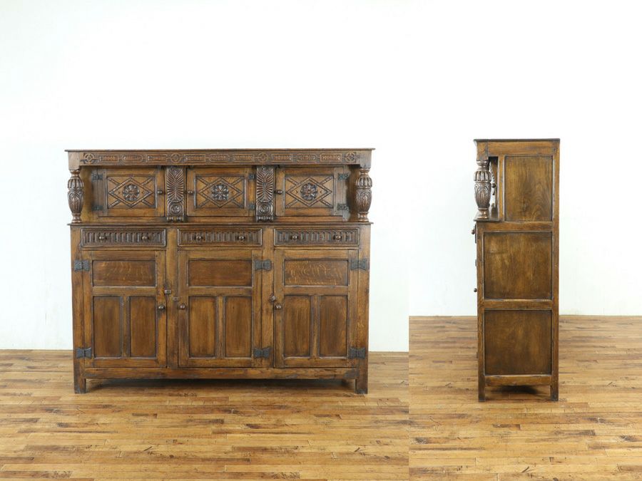 アンティーク家具 コートカップボード 80799