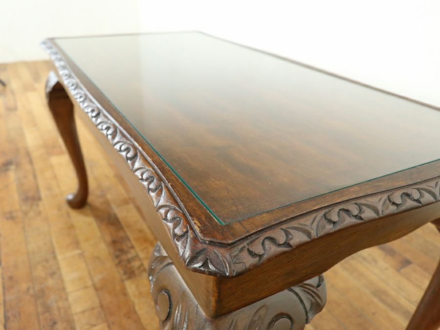 脚のデザインも魅力 コーヒーテーブル 80738 | アンティークフレックス