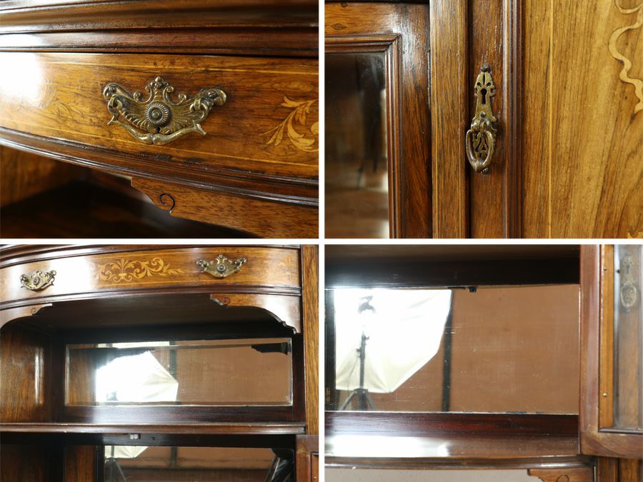 アンティーク家具 パーラーキャビネット 80779