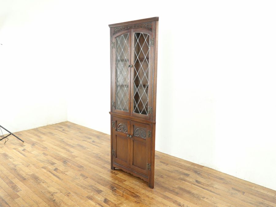 Old Charmコーナーキャビネット 80768