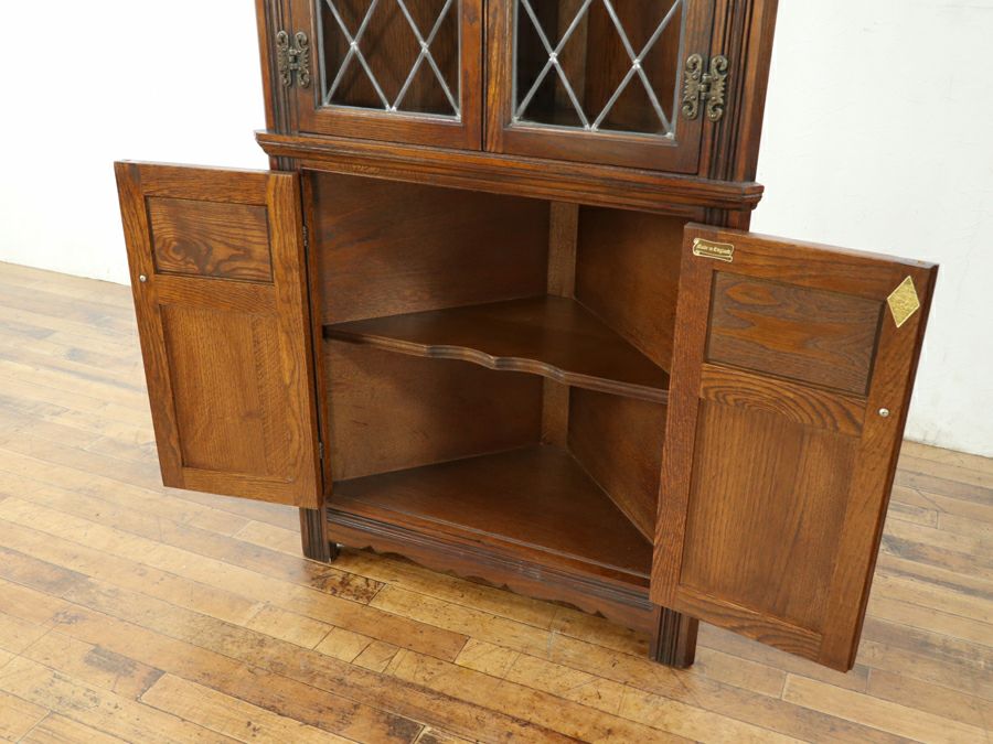 Old Charmコーナーキャビネット 80768